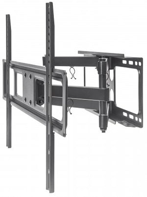 Manhattan Soporte Universal de Pared para TV, con Movimiento Completo, Básico Monitor Negro