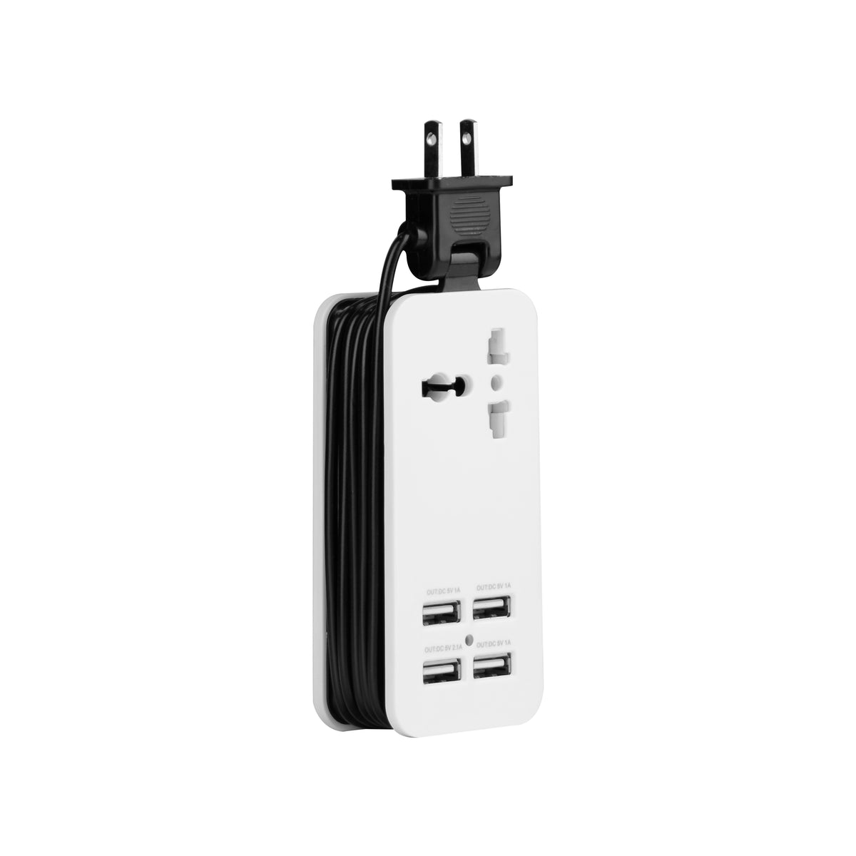 NA-0705 - ADAPTADOR CONTACTO NACEB (NA-0705) MULTIPUERTOS,USB*4,SOCKET,1500 W
