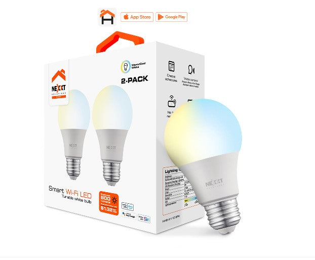 Nexxt Solutions Home Bombilla LED NHB-W110 2PK, 800 Lúmenes, 10W, 2700K