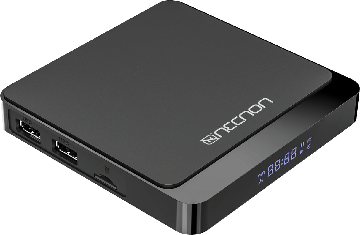 NECNON TV Box NBAT3Q0123, 4K, HDMI, WiFi, USB