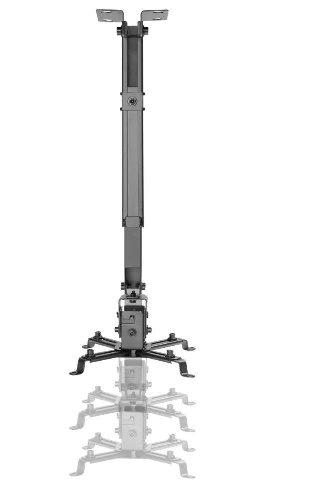 OVALTECH Soporte Proyector Techo OVPR-650MM, Universal, Ajustable 650mm, Carga 20kg