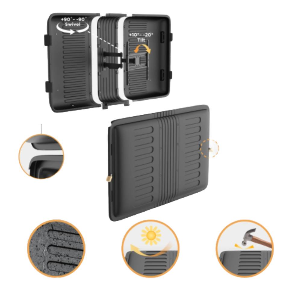 Ovaltech Soporte OVTVE-3255, Producto Empresarial, Diseño Ergonomico, Fácil Instalación