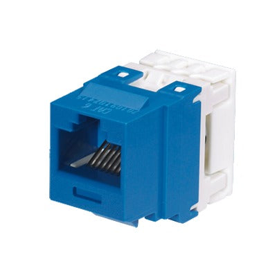 Panduit Jack UTP RJ45 NK688MBU, Tipo Keystone, Cat 6, Azul