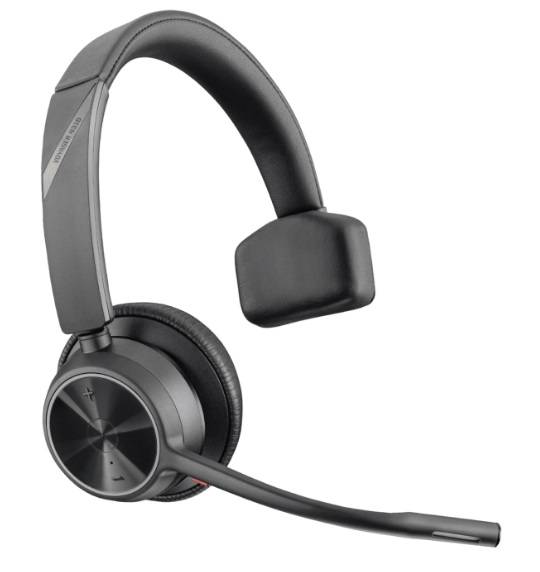 Diadema PLANTRONICS VOYAGER 4310 con Bluetooth 5.0, Micrófono con Cancelación de Ruido y Batería de 24 Horas