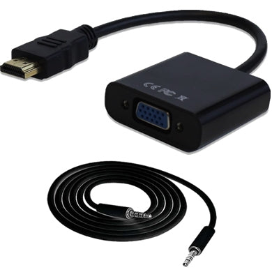 Convertidor Adaptador HDMI a VGA BROBOTIX 110964N