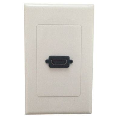 Placas de Pared BROBOTIX 163290, 4 Puertos Ethernet, 1000 Mbps, 10x8x2 cm