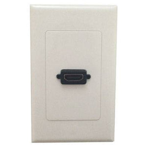 Placas de Pared BROBOTIX 163290, 4 Puertos Ethernet, 1000 Mbps, 10x8x2 cm