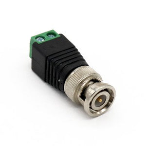 BRobotix Conector Coaxial BNC Macho, Negro