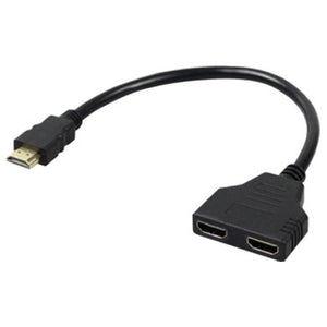 BRobotix 170422 Cables HDMI 0,3 m HDMI tipo A (Estándar) 2 x HDMI