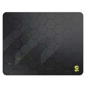 BRobotix 6007075 alfombrilla para ratón Alfombrilla de ratón para juegos Negro, Gris