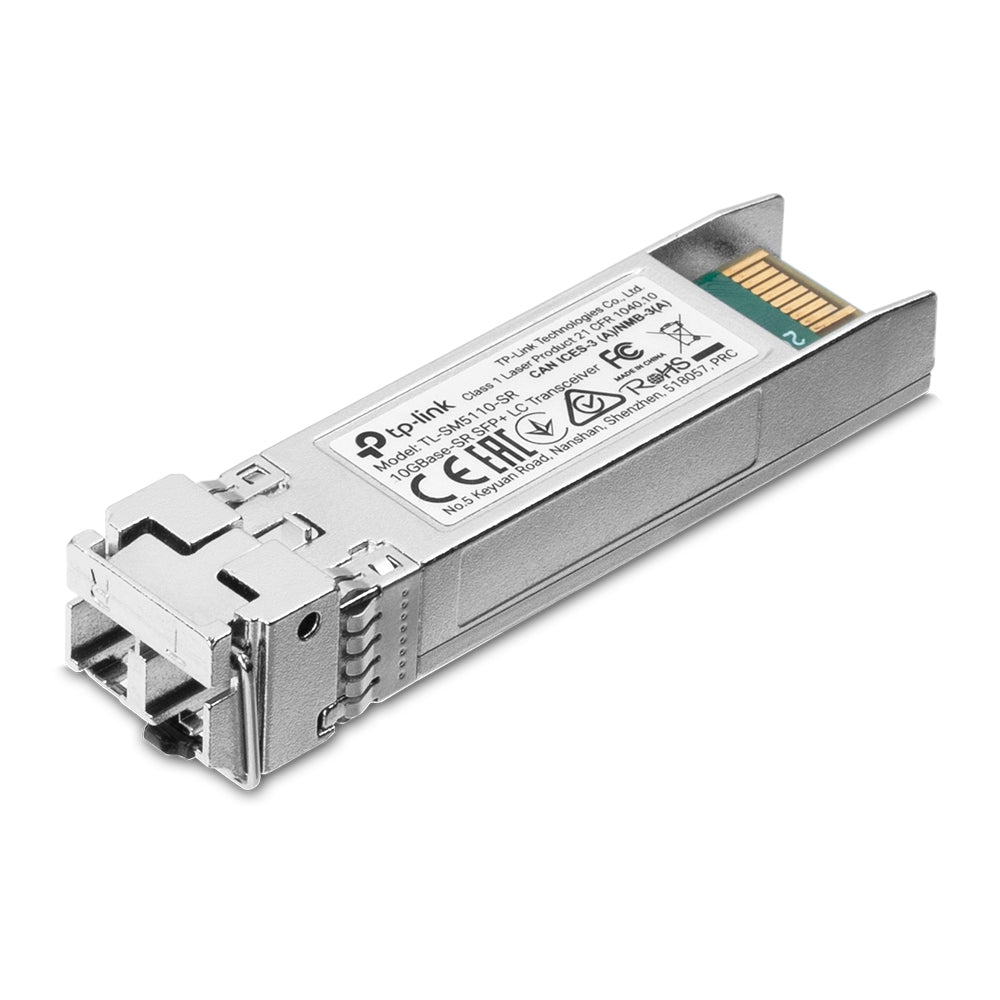 TP-Link Transceptor TL-SM5110-SR, 10G SFP+, 850nm, 300m, Compatible con PoE