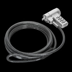 Targus Candado Ultimate para Laptop, 2 Metros, Plata