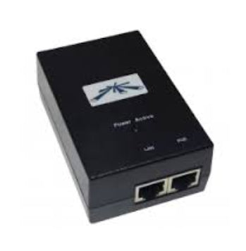 Inyector PoE UBIQUITI POE-24-24W, 24W, 10,100 Mbit/s, 90-260 V, 47-63 Hz