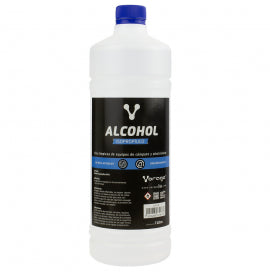 Vorago Alcohol Isopropílico limpiador de contacto 1000 ml, Metal, Transparente