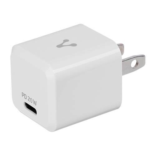 Cargador VORAGO AU-250-V2 de Pared/USB, Carga Rápida 15W, Blanco