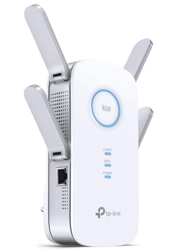 Expansor de Rango Inalámbrico TP-LINK RE650 2.4GHz 4 Antenas Blanco
