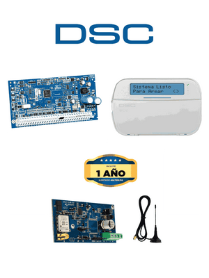 DSC NEO-LCD-LE4050M Actualización, 32 Zonas, Teclado HS2LCDN, Conectividad IP