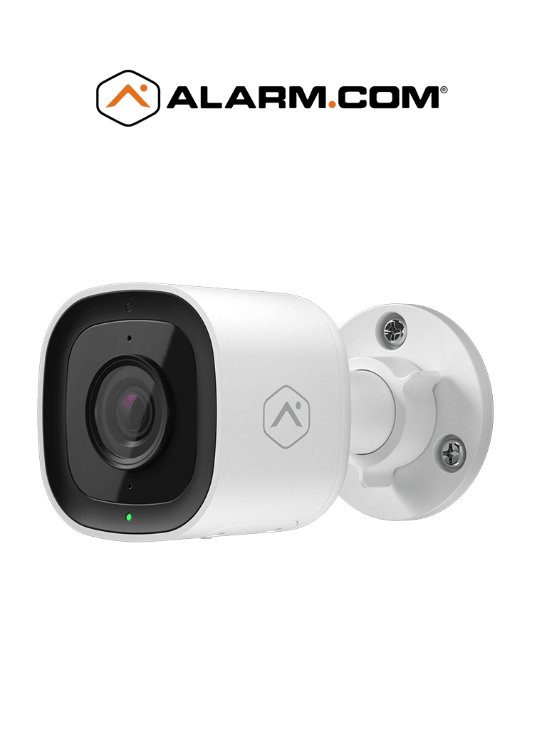 Cámara Exterior WIFI ALARM.COM ADCV724 con Audio Bidireccional, Visión Nocturna y Resolución HD