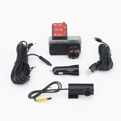 AE-DC2328-C200S(2CH) - Hikvision Dashcam Doble Lente / 2 Megapixel 1080p Frontal e Interior / Gran Angular 128°