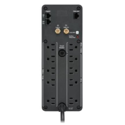 UPS APC PRO BR 1500VA 10 Outlets 2 USB Charging Ports AVR LCD Interface LAM