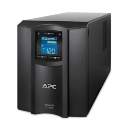 UPS APC 1000VA/600W LCD 120V Onda Sinusoidal Pura 8 Contactos Negro