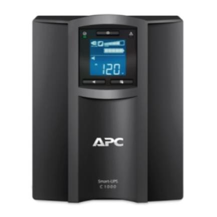 UPS APC 1000VA/600W LCD 120V Onda Sinusoidal Pura 8 Contactos Negro