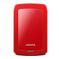 DISCO DURO EXTERNO ADATA AHV300-2TU31-CRD 2TB COLOR ROJO USB 3.2