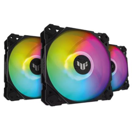 ASUS TUF GAMING TF120 ARGB 3IN1 sistemas de refrigeración para ordenadores Carcasa del ordenador Refrigerador de aire 12 mm 250 RPM