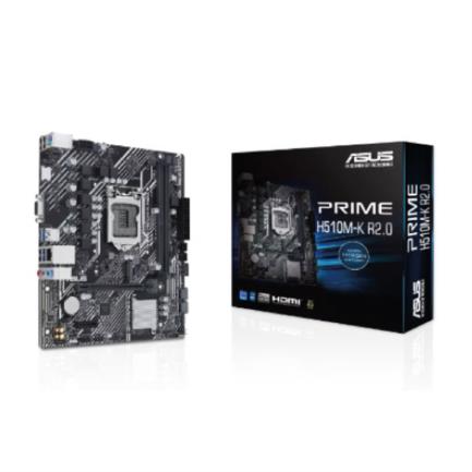 Tarjeta Madre Asus PRIME H510M-K R2.0 2xDDR4 64GB 3200Mhz M.2 PCIe 4.0 HDMI VGA S 1200 mATX