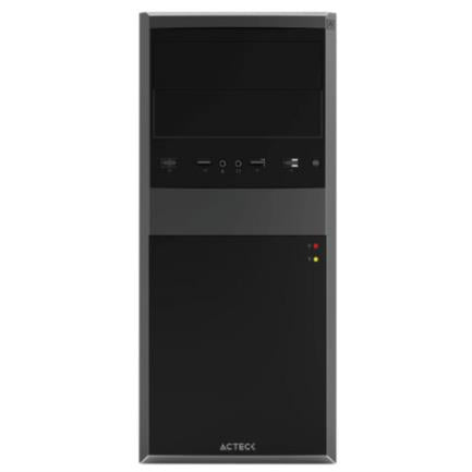Gabinete Acteck MTorre Kiruna II GM420 ATX FATX 500W Negro, USB 3.0, 4 Bahías, 50x40x20cm