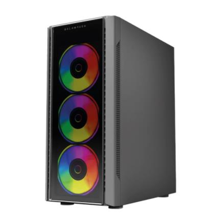 Gabinete Balam Media Torre DragonflyII GM745, Cristal Negro, Puertos USB 3.0, Soporta Tarjetas Madre ATX