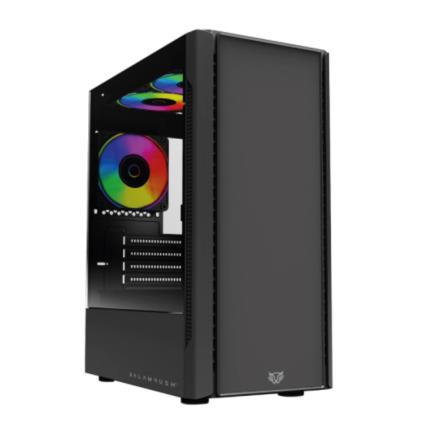 Gabinete Gamer Acteck Micro Torre Nyx GI730 Max MB M-ATX 3xFan RGB Negro
