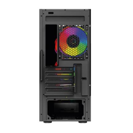 Gabinete Gamer Acteck Micro Torre Nyx GI730 Max MB M-ATX 3xFan RGB Negro