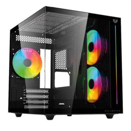 Gabinete Balam TankproGM955 Mini Torre MiniATX Cristal Negro, USB 3.0, 2 Ventiladores