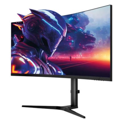 Monitor Balam Rush 34 Extreme Earth MGX34C VA curvo negro WQHD 34" 1MS RGB 144Hz 2xHDMI 2xDP LED IPS 1000:1 DP 3440x1440 Curved
