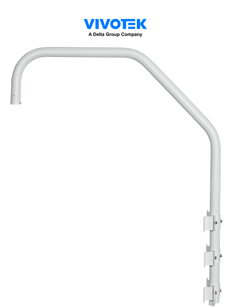 Soporte de montaje tipo parapeto para cámaras Speed Dome VIVOTEK AM-231, Resistente al agua, Acero inoxidable, 30 cm