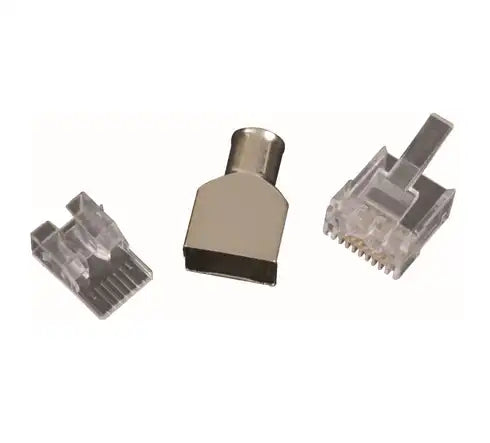 AMP Conector Modular RJ-45 CAT6 8 Posiciones, 100 Pz, 100 MHz, 250 MHz