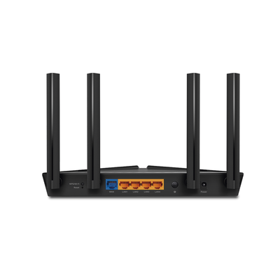 ARCHER-AX53 - Router WiFi 6 de Doble Banda / AX 3000 Mbps / 4 Puertos LAN Gigabit / 4 Antenas de Alto Rendimiento / 0.85 x 0.44 x 0.14 pies