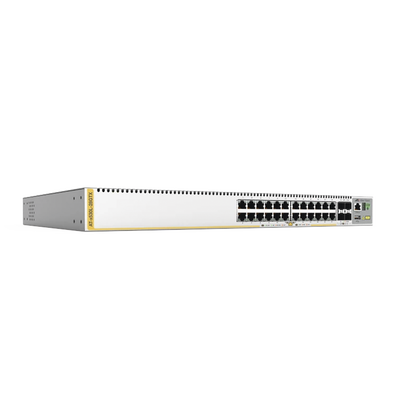 AT-X530L-28GTX-90 - Switch L3 Stackable / 24x Gigabit-T / 4x SFP+ 10G / Fuente redundante integrada / TAA Compliant