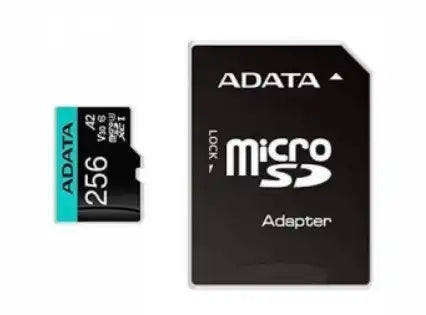 A-DATA Memoria Micro SD 256GB UHS-I U3 V30S A2, Adaptador Incluido