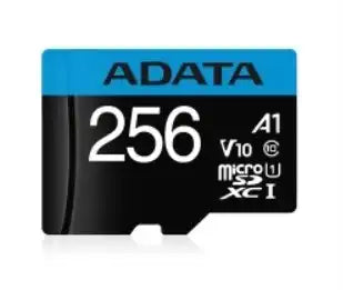 A-DATA Memoria Micro SD 256GB Clase 10 V10 A1, Adaptador Incluido