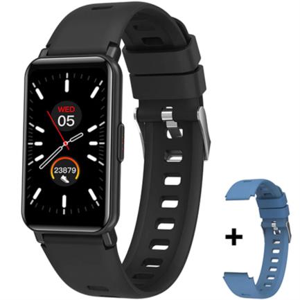 Smartwatch Skeiwatch B20 IP68 Pantalla 1.45" Resolución 172x320p 2 Correas Negro/Azul