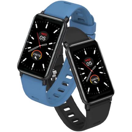 Smartwatch Skeiwatch B20 IP68 Pantalla 1.45" Resolución 172x320p 2 Correas Negro/Azul