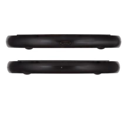 Cargador Inalámbrico Argomtech Rápido 15W Certificación QI/FCC Micro USB Negro