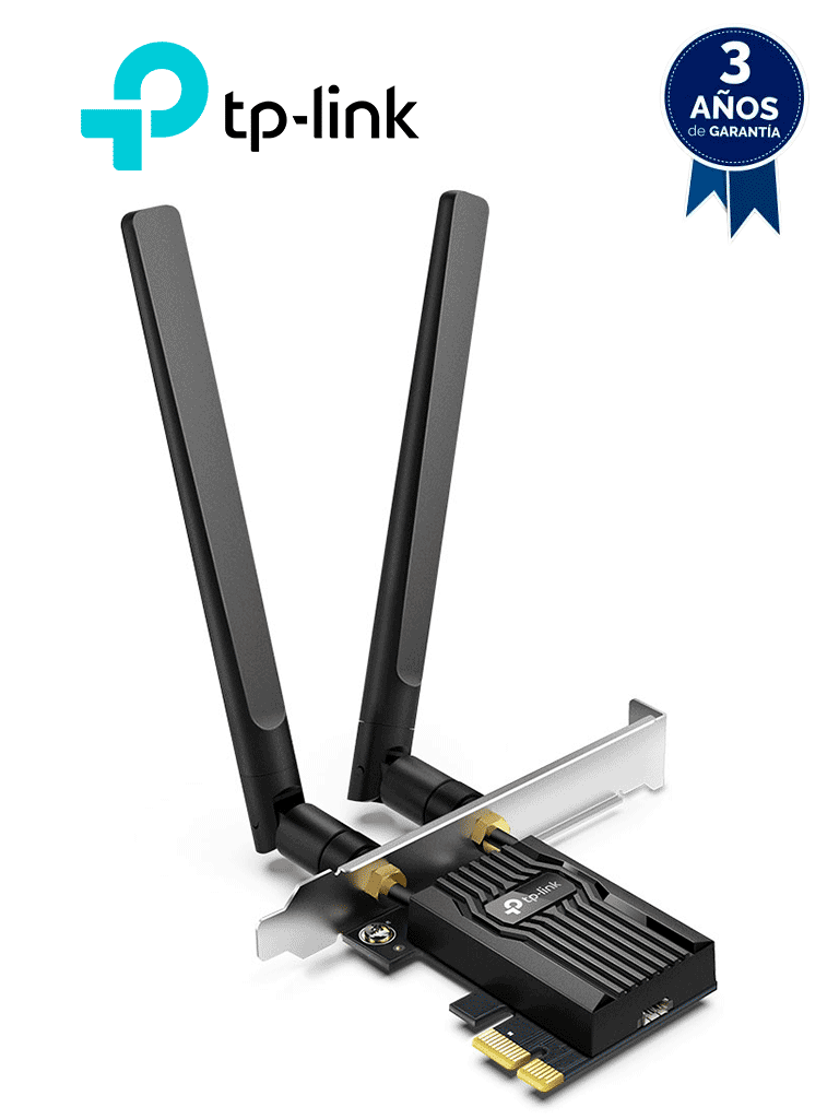 TP-LINK ADAPTADOR PCIE WI-FI 6 BLUETOOTH 5.2 AX3000 Archer TX55E - Tarjetas PCI