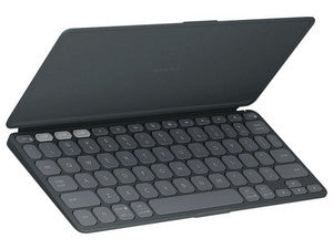 Teclado Inalámbrico Logitech To Go 2, Bluetooth 5.0, Compatible con Windows, Mac, iOS y Android. Color Grafito