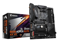 B550 AORUS ELITE AX V2 - GIGABYTE B550 AORUS ELITE AX V2 Placa base - Procesadores AMD Ryzen 5000, VRM de 12+2 fases, hasta 4733 MHz DDR4, 1xPCIe 4.0 + 1xPCIe 3.0 M.2, Wi-Fi 6E, LAN 2.5GbE, USB 3.2 Gen 2 placas base AMD Zócalo AM4 1 Zócalo AM4