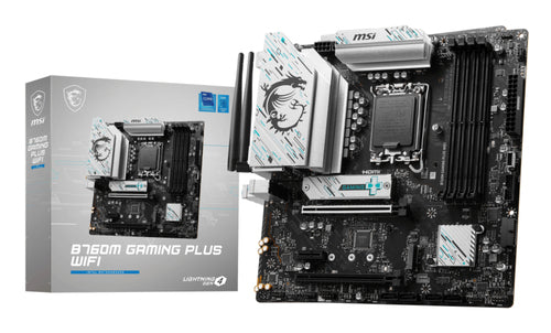 B760M GAMING PLUS WIFI - MSI B760M GAMING PLUS WIFI placas base Intel LGA 1700 1 LGA 1700