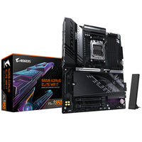 B850 A ELITE WF7 - GIGABYTE B850 AORUS ELITE WIFI7 Placa Base - Procesadores AMD Ryzen Serie 9000, VRM digital de 14+2+2 fases, hasta 8200MHz DDR5 (OC), 1xPCIe 5.0 + 2xPCIe 4.0 M.2, LAN 2.5, WIFI 7, USB 3.2 Gen 2x2 placas base AMD Zócalo AM5 Zócalo AM5 DDR5-SDRAM