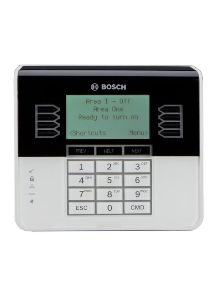 Teclado Alfanumérico Bosch B930, Para Paneles de Alarma Bosch Bus/SDI2, Retroiluminado